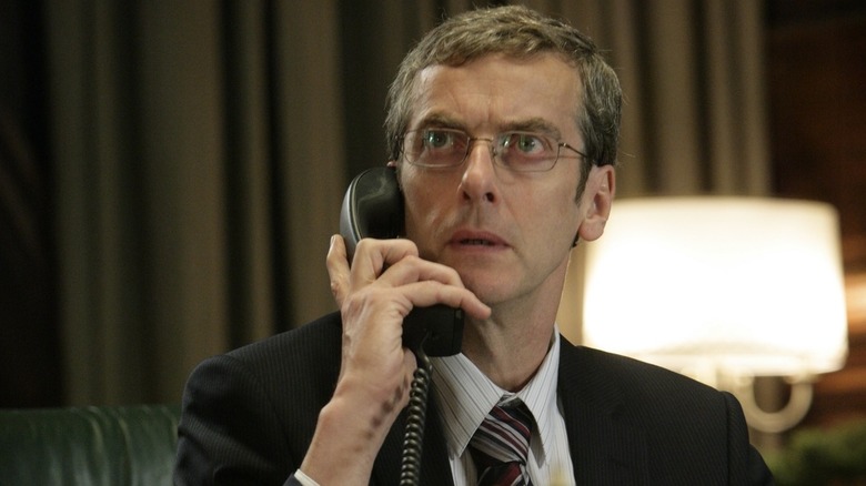 John Frobisher looking alarmed in Torchwood