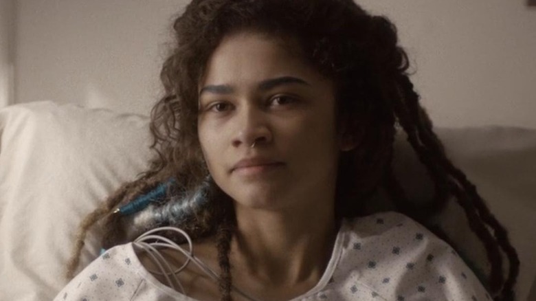 Fola Uzaki in a hispital bed in The OA