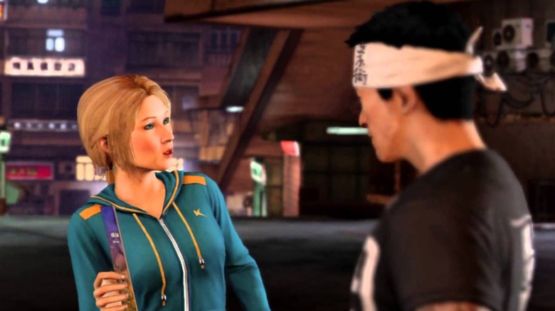 Amanda's first encounter with Wei in Hong Kong in Sleeping Dogs