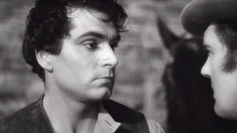 वुथरिंग हाइट्समधील हीथक्लिफचा क्लोजअप