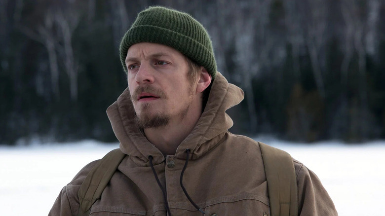 Elliot in the snow in Edge of Winter