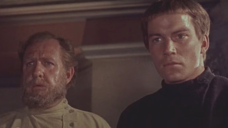 And old man and Alexey in The Brothers Karamazov.