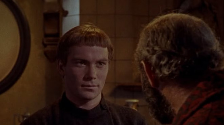 Alexey talking to his brother in The Brothers Karamazov