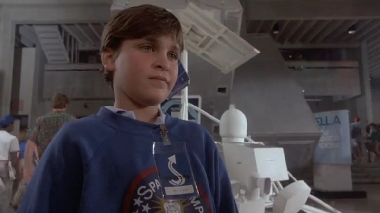 Joaquin Phoenix in a Space Camp sweater