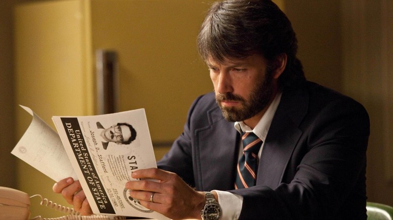 Ben Affleck reading Argo