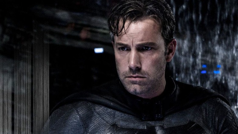 Ben Affleck Batman stares