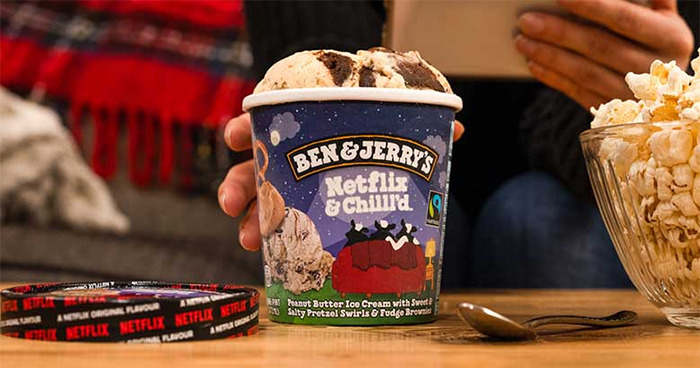 Ben & Jerry's Netflix and Chill'd Ice Cream