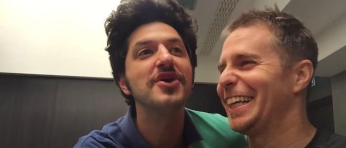 Ben Schwartz and Sam Rockwell