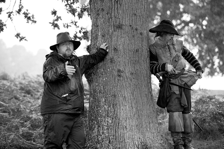 Ben Wheatley directing A Field in England