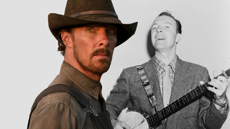 Benedict Cumberbatch and Pete Seeger