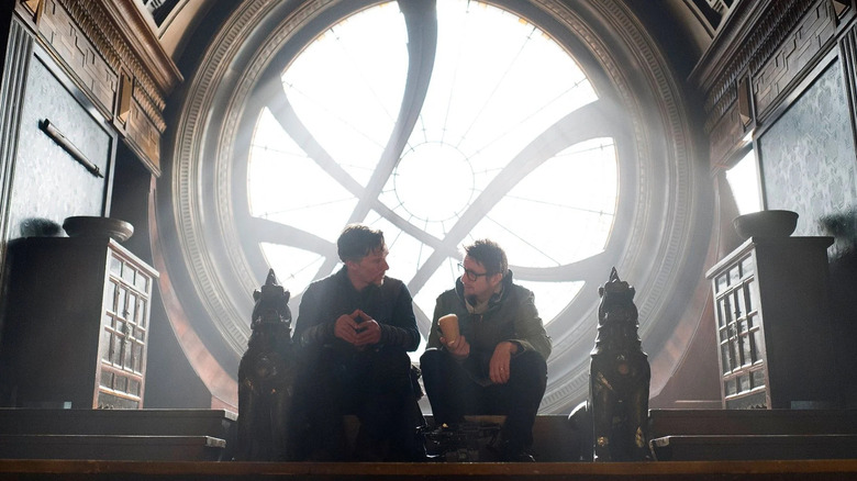 Benedict Cumberbatch and Scott Derrickson