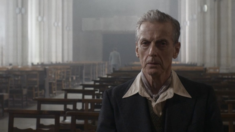 capaldi sitting church depressed