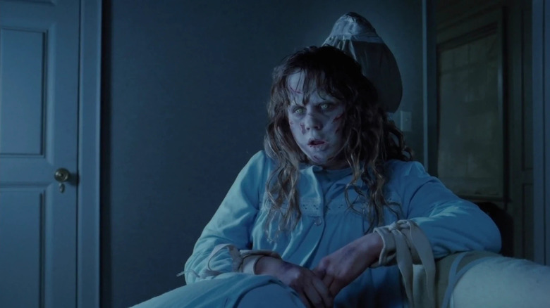 The Exorcist - Regan in bed, possessed by Pazuzu