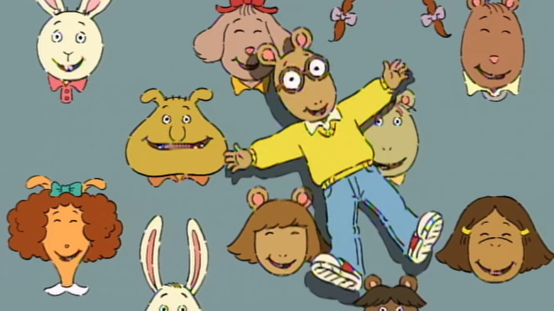 Arthur characters smiling