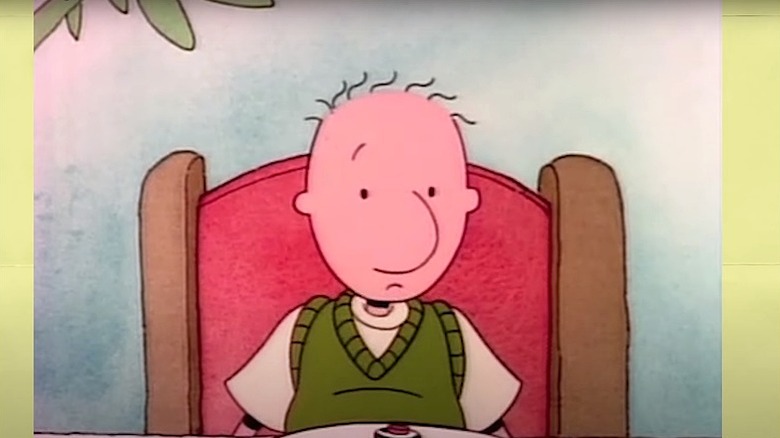 Doug Funnie as Quailman with Porkchop