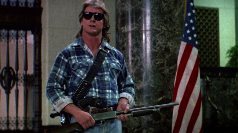 Roddy Piper as John Nada delivers the most memorable line in They Live