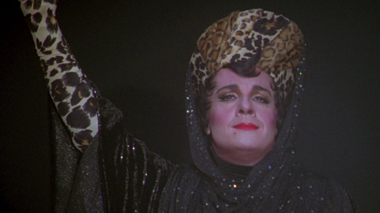 Nathan Lane as Albert performing as Starina onstage in The Birdcage