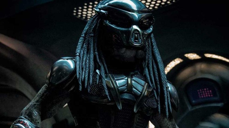 A captured Predator in The Predator