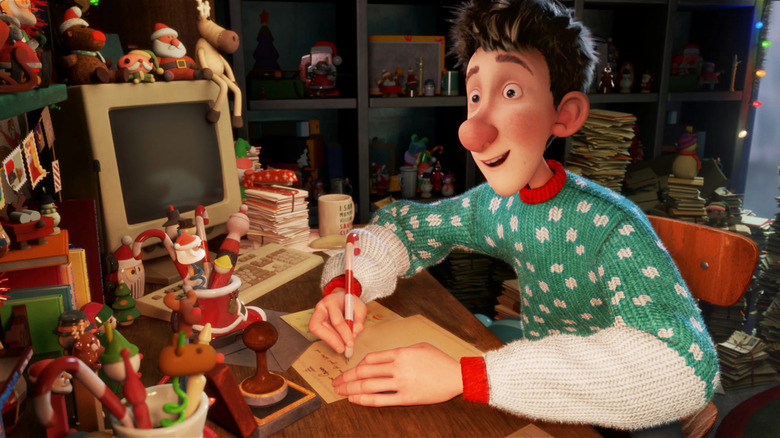 A scene from "Arthur Christmas"