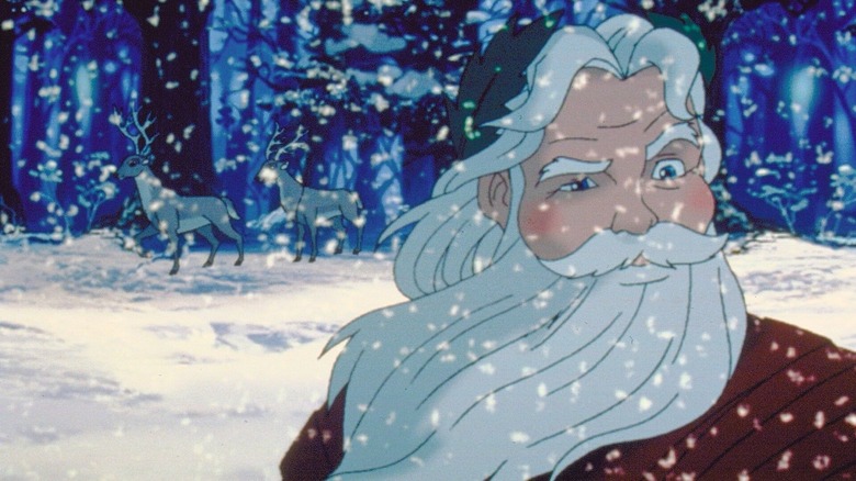 The Life and Adventures of Santa Claus' Santa looking curious