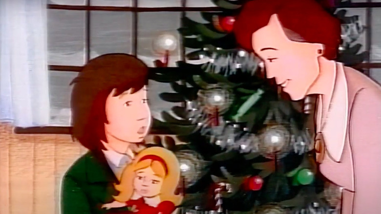 The Wish That Changed Christmas' Ivy and Mrs. Jones smiling