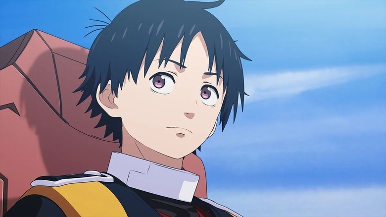 Tetsuo Yabusame sits in a cockpit in Snowball Earth