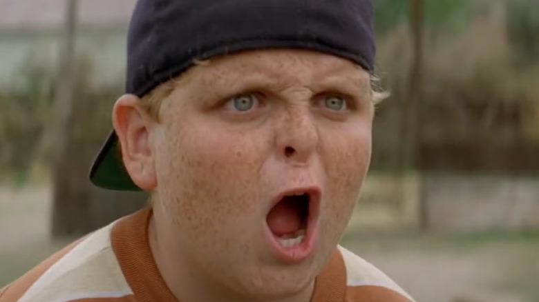 Ham Porter (Patrick Renna) shouts the ultimate insult in The Sandlot