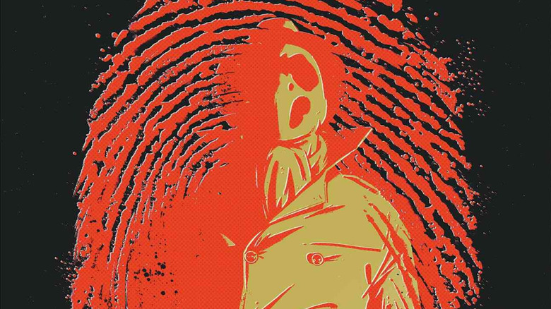 Rorschach within a thumb print