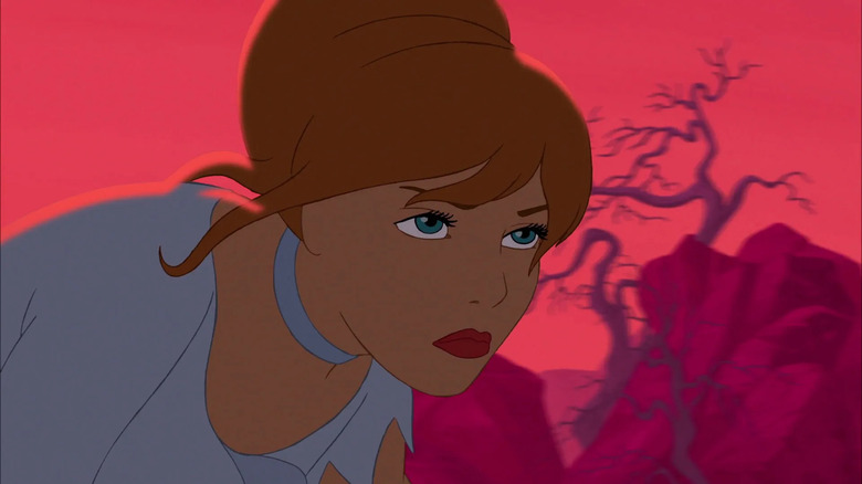 Cinderella looks determined in Cinderella III: A Twist in Time