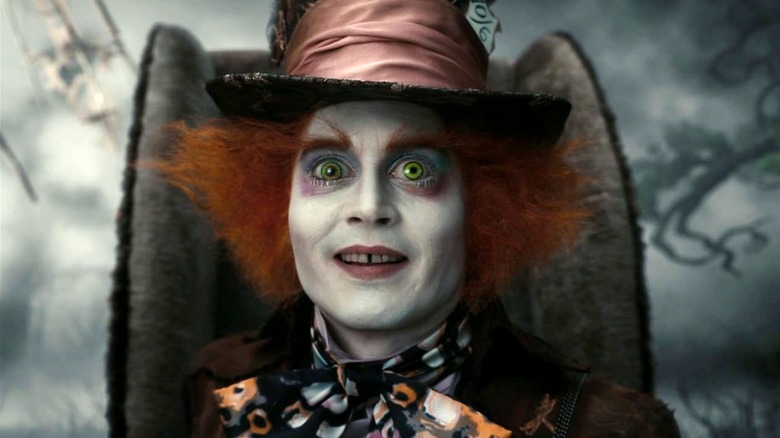Mad Hatter in Tim Burton's Alice in Wonderland