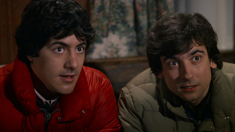 David (David Naughton) and Jack (Griffin Dunne) in An American Werewolf in London