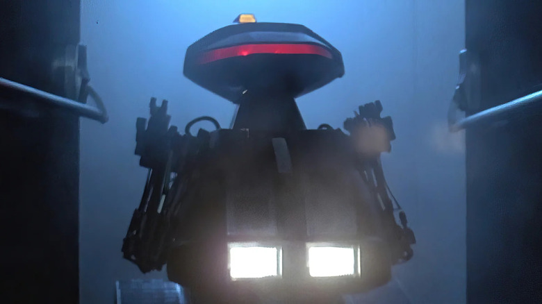 Killer robot in Chopping Mall