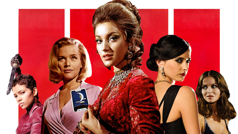 James Bond girls composite