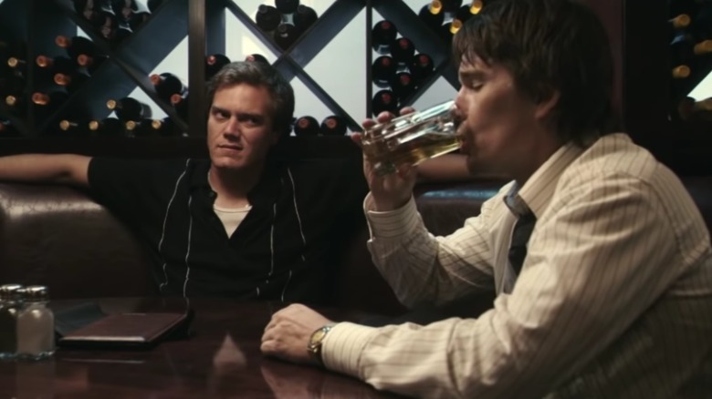 Dex glares at Hank Hanson