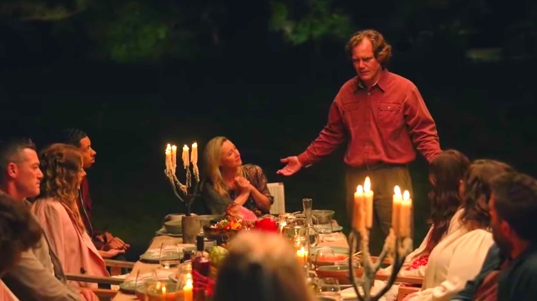 Napoleon Marconi addresses the group