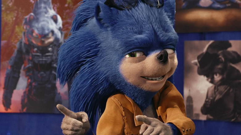 Ugly Sonic in Chip 'n Dale: Rescue Rangers
