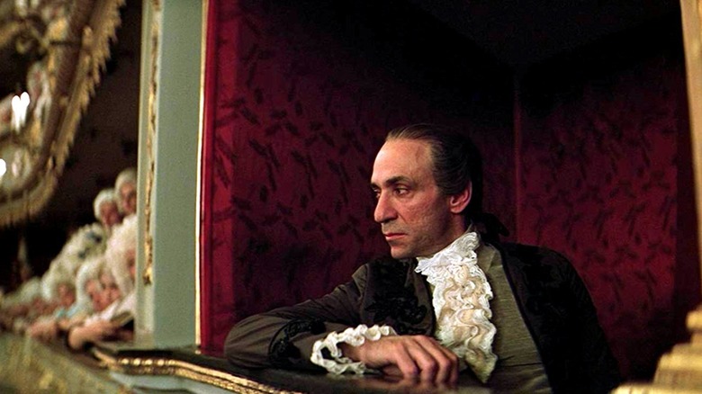 F. Murray Abraham as Salieri watching a performance in Amadeus