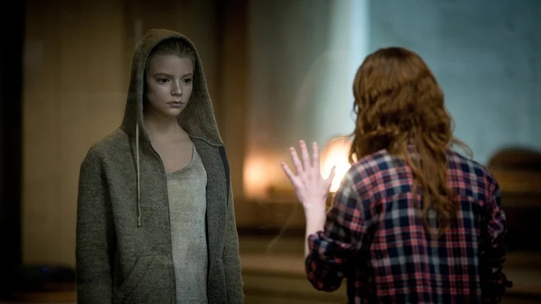 Anya Taylor-Joy's Morgan staring in Morgan