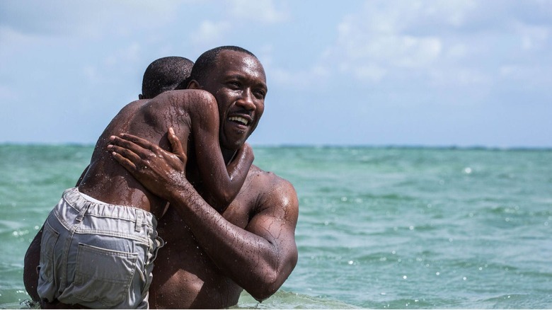 Moonlight - Alex Hibbert and Mahershala Ali