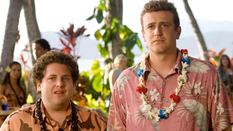 Jonah Hill and Jason Segel in Forgetting Sarah Marshall