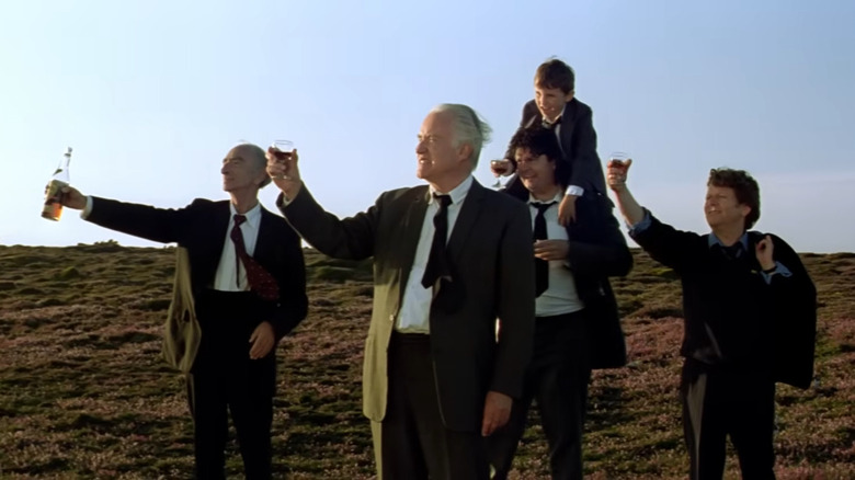 Waking Ned Devine toast