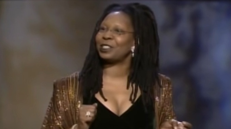 Whoopi Goldberg hosting the 1999 Oscars