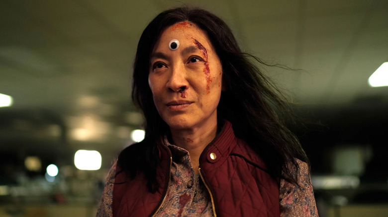 Michelle Yeoh as Evelyn Quan Wang in Everything Everywhere All at Once.