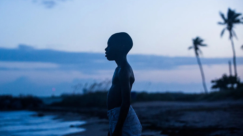 Alex Hibbert as Little Chiron in Moonlight.