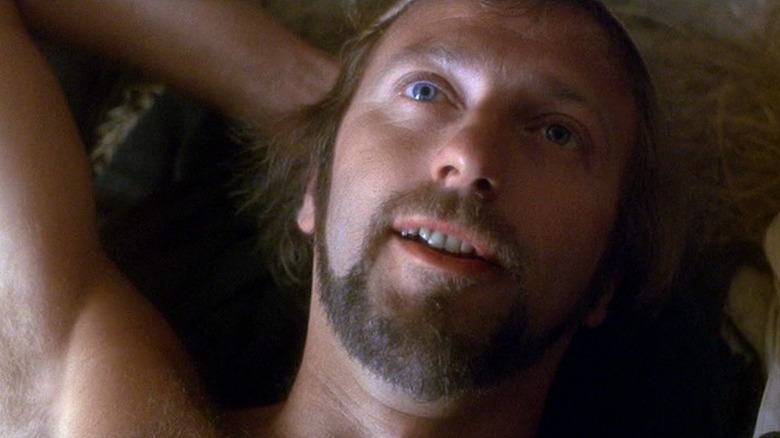 Brian Cohen (Graham Chapman) lying down in Monty Python's Life of Brian