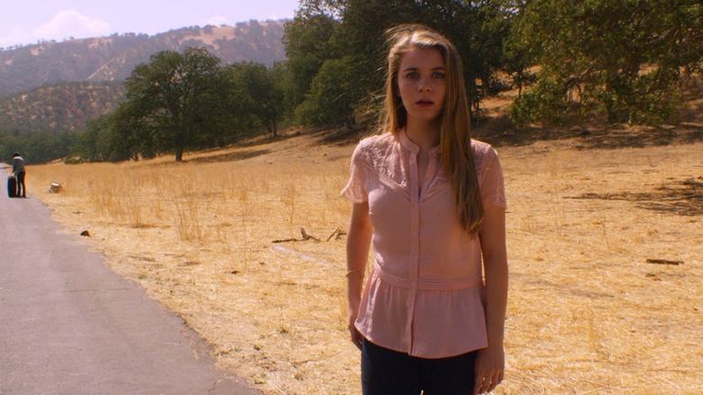 Alexa Yeames as Sara in Downrange