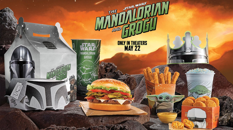 The Mandalorian and Grogu Burger King items