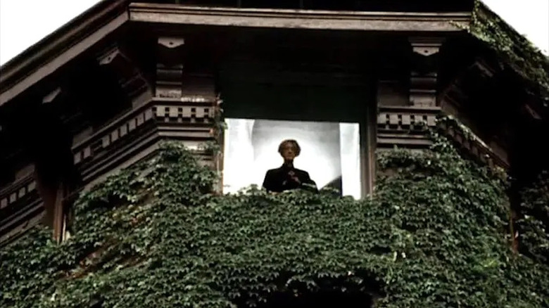 Priest watching in The Sentinel