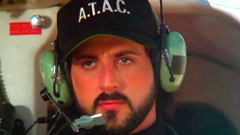 Detective Sergeant DaSilva staring intently