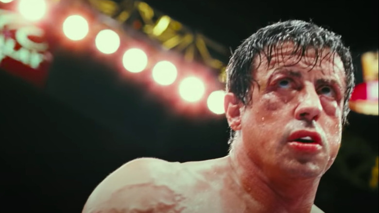 Rocky Balboa in the boxing ring